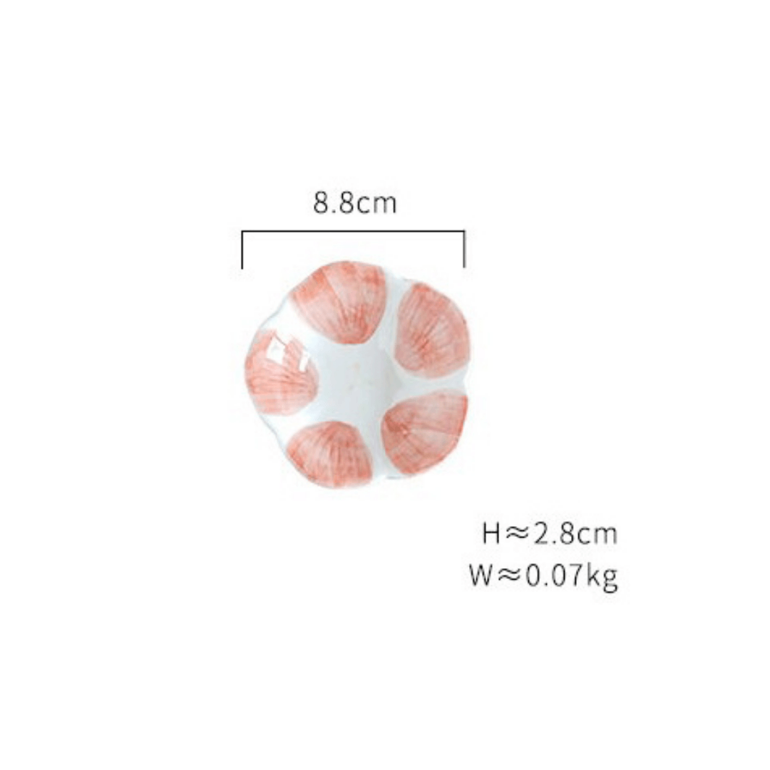 【預購】花花 多用途醬油調味碟 (5入) - Cnjpkitchen ❤️ 🇯🇵日本廚具 家居生活雜貨店