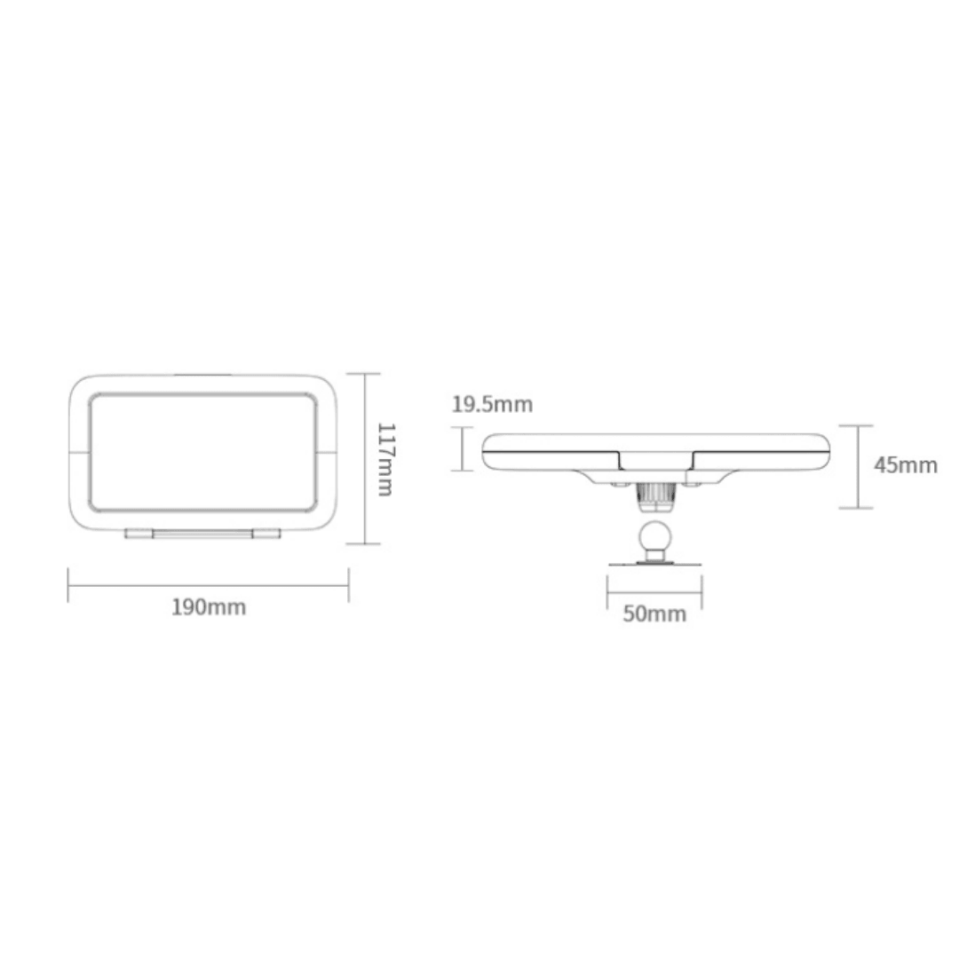 【預購】壁掛式廚房浴室 可360度旋轉 防水防油手機架 - Cnjpkitchen ❤️ 🇯🇵日本廚具 家居生活雜貨店