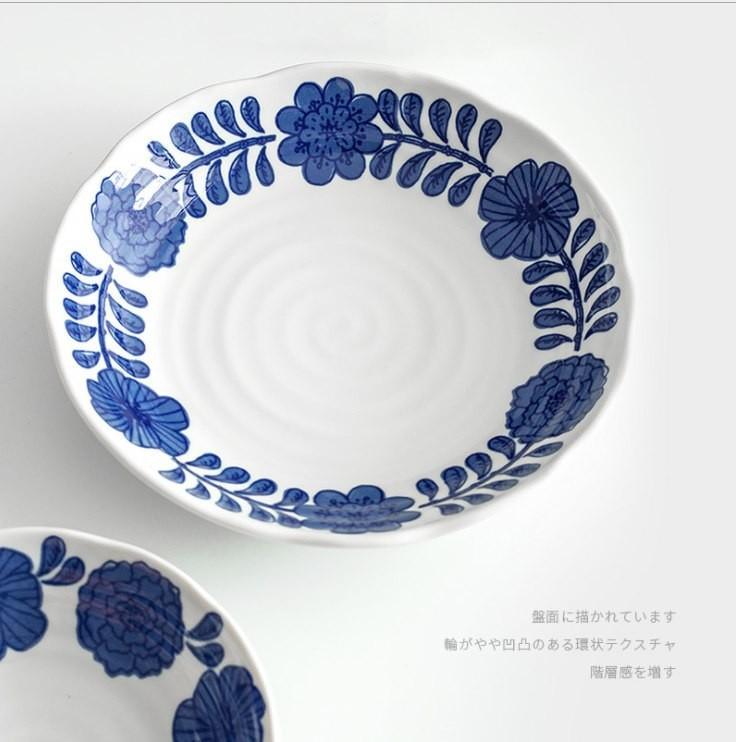 【預購】🇯🇵 日本製 美濃燒陶瓷青花碟 - Cnjpkitchen ❤️ 🇯🇵日本廚具 家居生活雜貨店