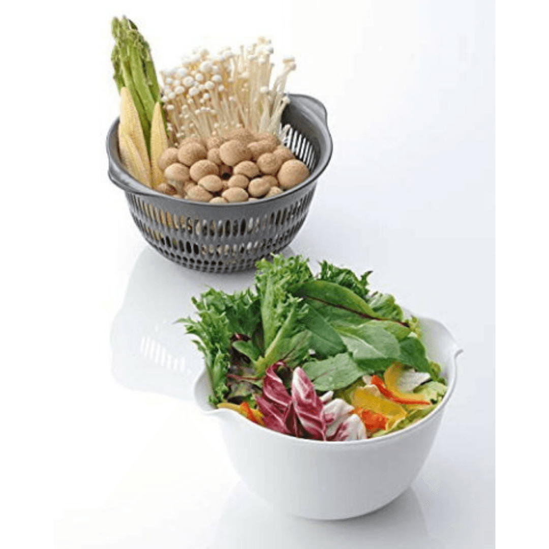 【預購】日本製 Copodal & Ball 防污漏勺連碗 (2入) - Cnjpkitchen ❤️ 🇯🇵日本廚具 家居生活雜貨店