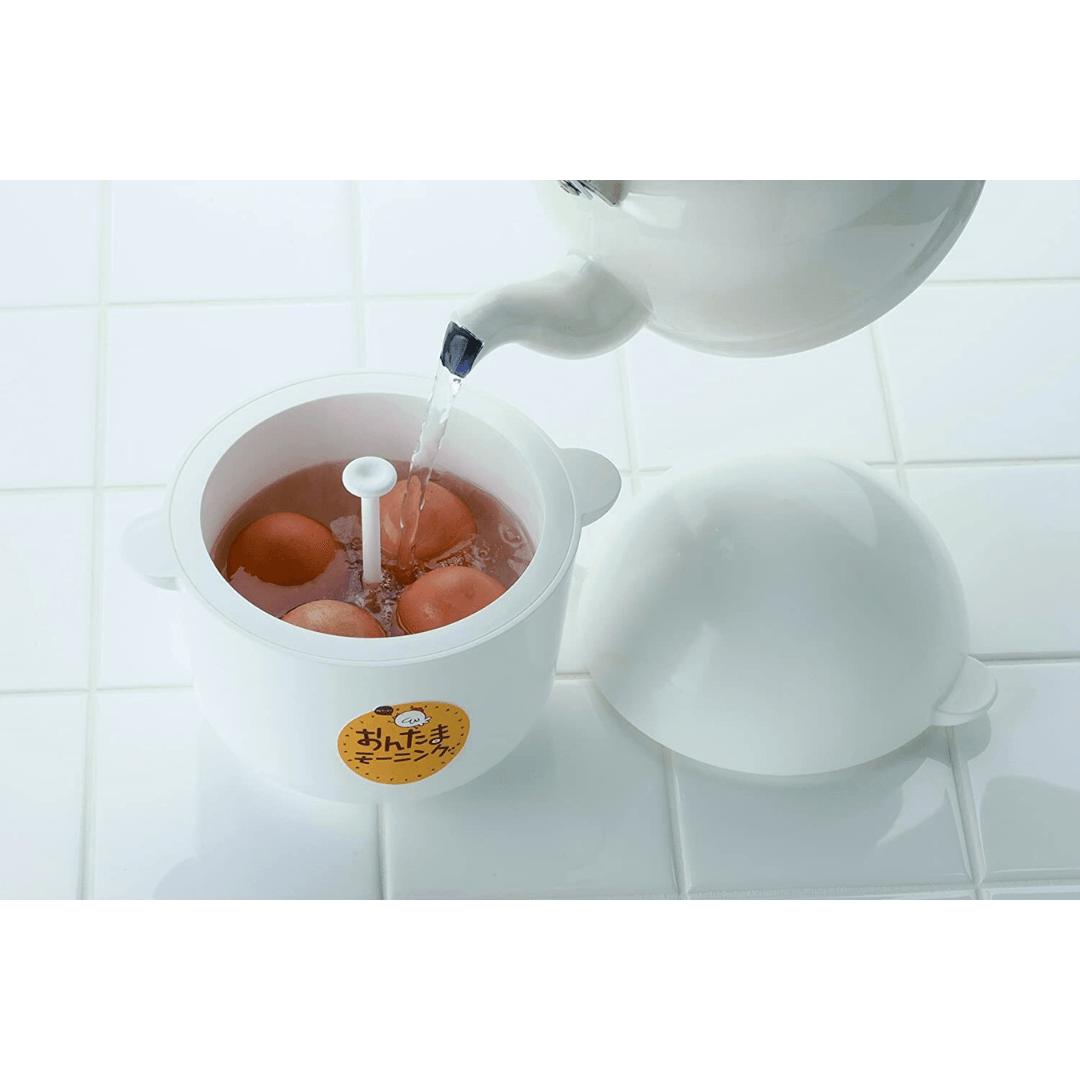 【預購】日本製 On-tama Morning Yamaken Kogyo Onsen 煮蛋器 - Cnjpkitchen ❤️ 🇯🇵日本廚具 家居生活雜貨店