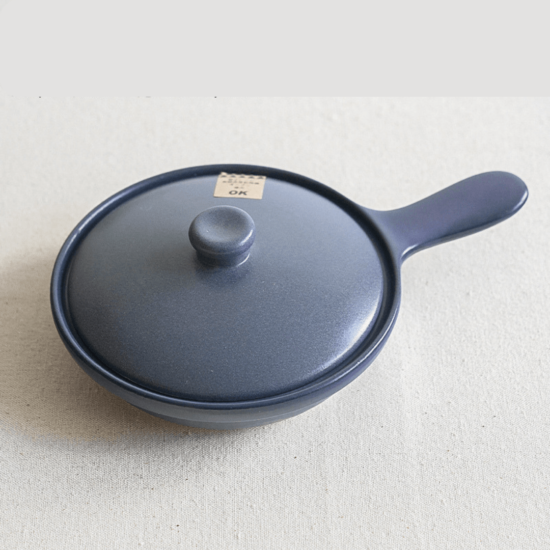 【預購】日本製 秋・冬アイテム 可上火耐熱陶瓷迷你帶蓋平底鍋 - Cnjpkitchen ❤️ 🇯🇵日本廚具 家居生活雜貨店