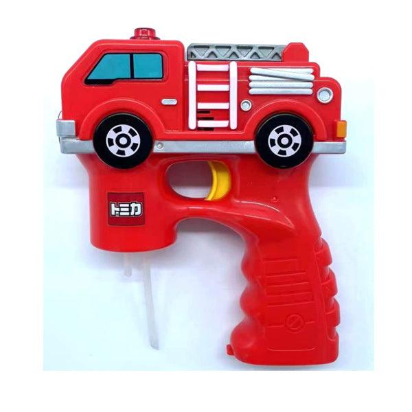 【預購】日本進口 Tomica 消防車造型 肥皂泡泡射擊玩具