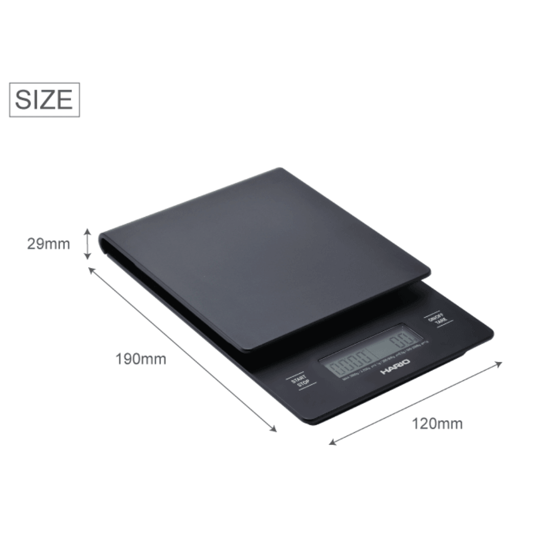 【預購】HARIO V60 Scale 手沖咖啡專用電子磅 電池式 - VSTN-2000B - Cnjpkitchen ❤️ 🇯🇵日本廚具 家居生活雜貨店