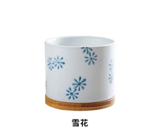 【預購】啞光多肉植物陶瓷小花盆