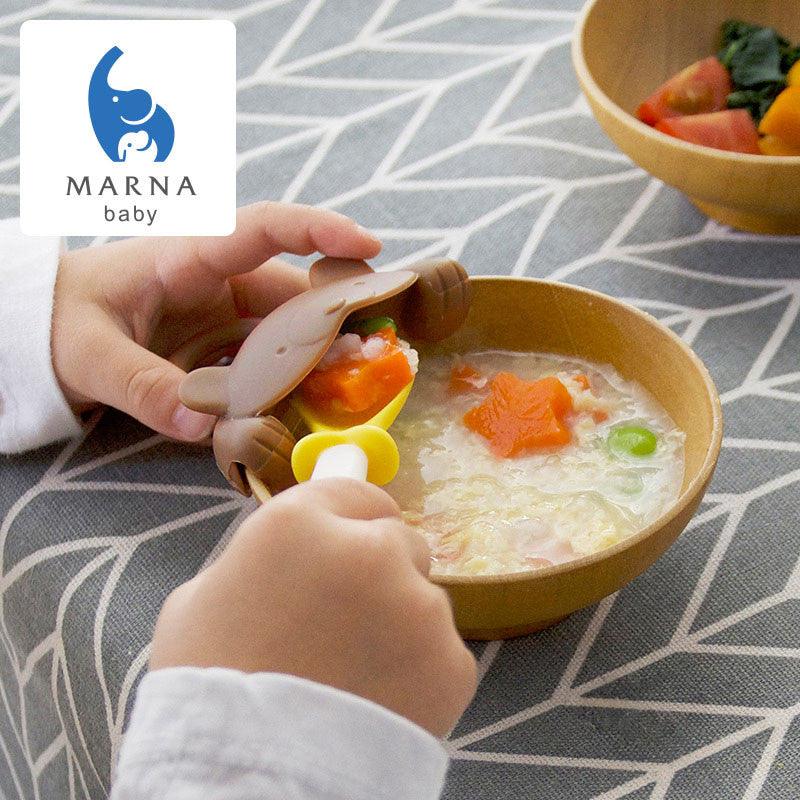 【預購】Marna 兒童輔食 防溢組合矽膠軟餐具 - Cnjpkitchen ❤️ 🇯🇵日本廚具 家居生活雜貨店