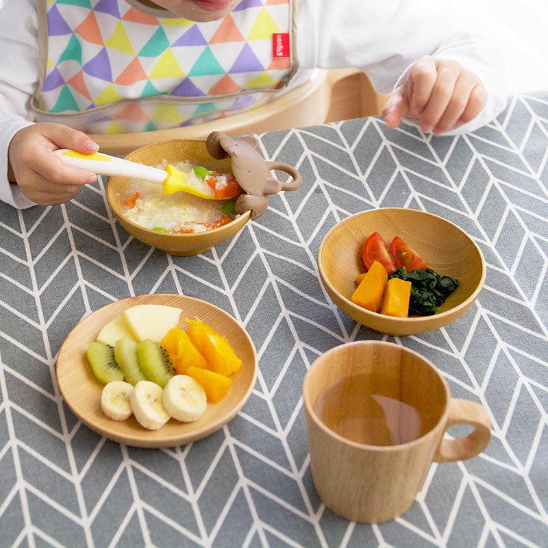 【預購】Marna 兒童輔食 防溢組合矽膠軟餐具 - Cnjpkitchen ❤️ 🇯🇵日本廚具 家居生活雜貨店