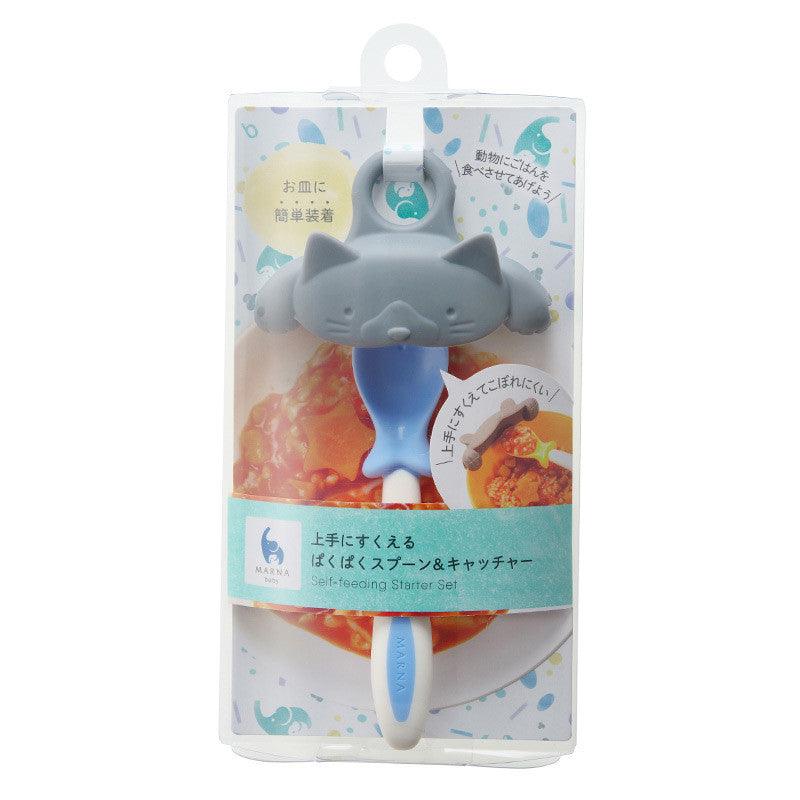 【預購】Marna 兒童輔食 防溢組合矽膠軟餐具 - Cnjpkitchen ❤️ 🇯🇵日本廚具 家居生活雜貨店