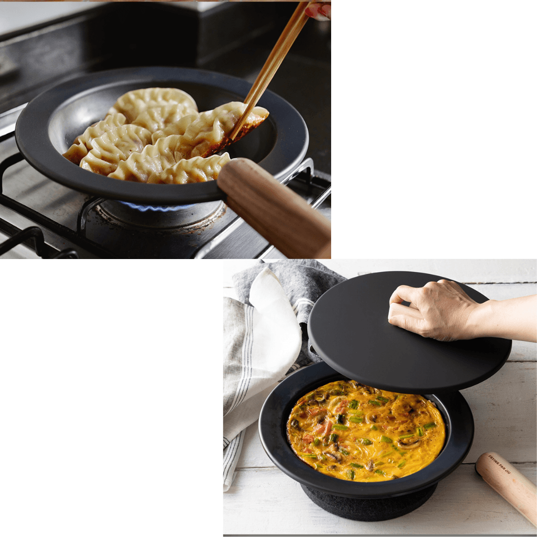 【預購】日本製 藤田金屬 Frying Pan 10 平底飛碟煎鐵鍋 (手柄可拆) - Cnjpkitchen ❤️ 🇯🇵日本廚具 家居生活雜貨店