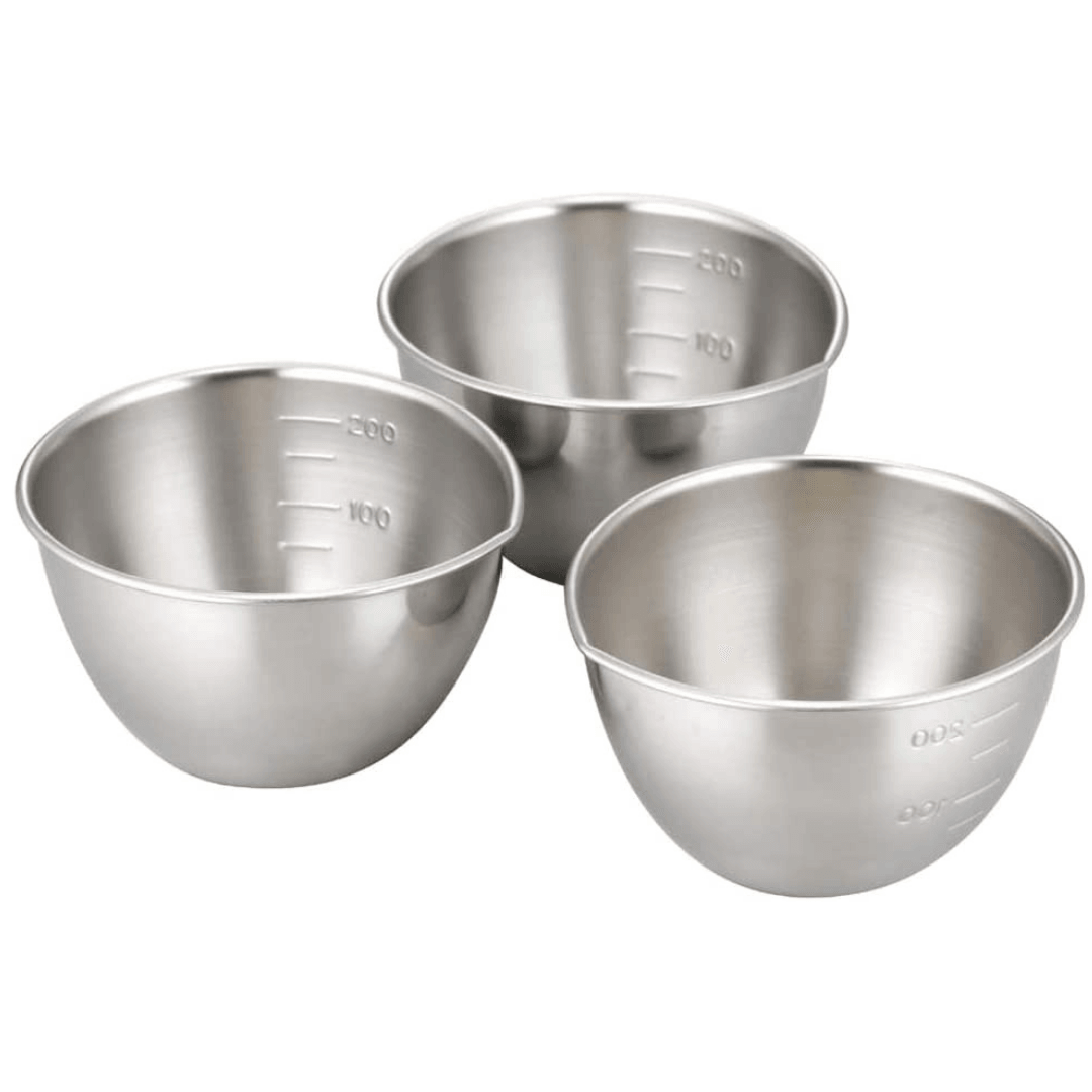 【預購】日本製 PEARL KINZOKU 不銹鋼小碗 (3入) - Cnjpkitchen ❤️ 🇯🇵日本廚具 家居生活雜貨店