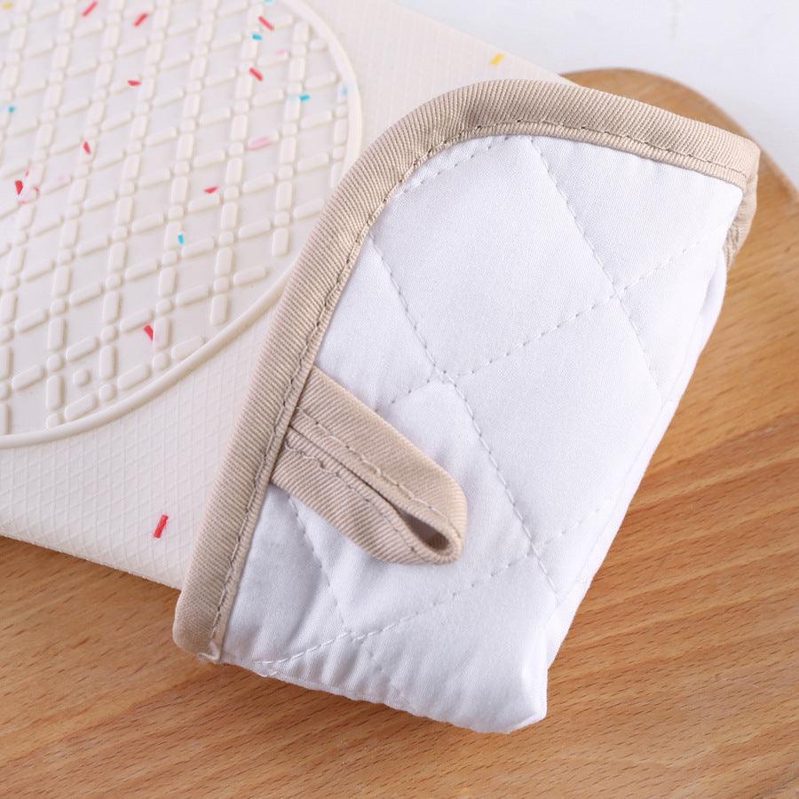 【預購】矽膠加棉烤箱隔熱手套鍋墊套裝 - Cnjpkitchen ❤️ 🇯🇵日本廚具 家居生活雜貨店