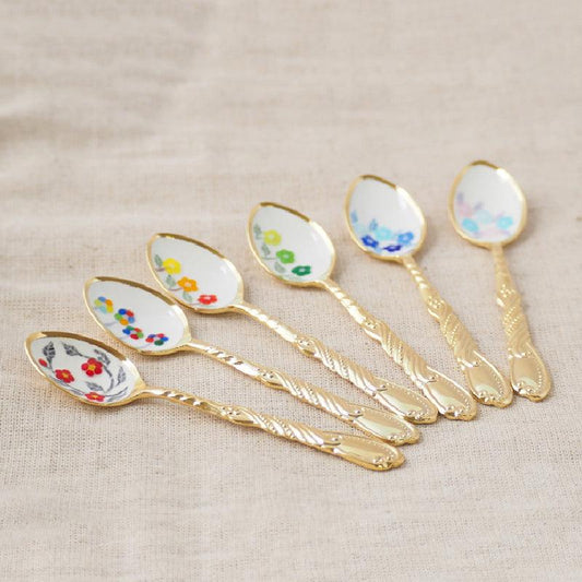 【預購】日本製 elfin 不銹鋼 陶瓷鍍金咖啡攪拌勺 - Cnjpkitchen ❤️ 🇯🇵日本廚具 家居生活雜貨店