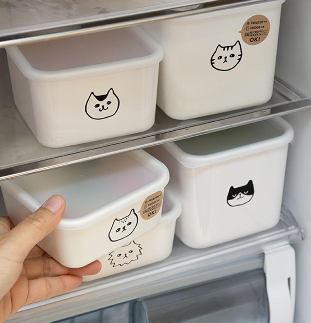 【預購】日本製 貓咪 耐熱耐冷保鮮盒 - Cnjpkitchen ❤️ 🇯🇵日本廚具 家居生活雜貨店