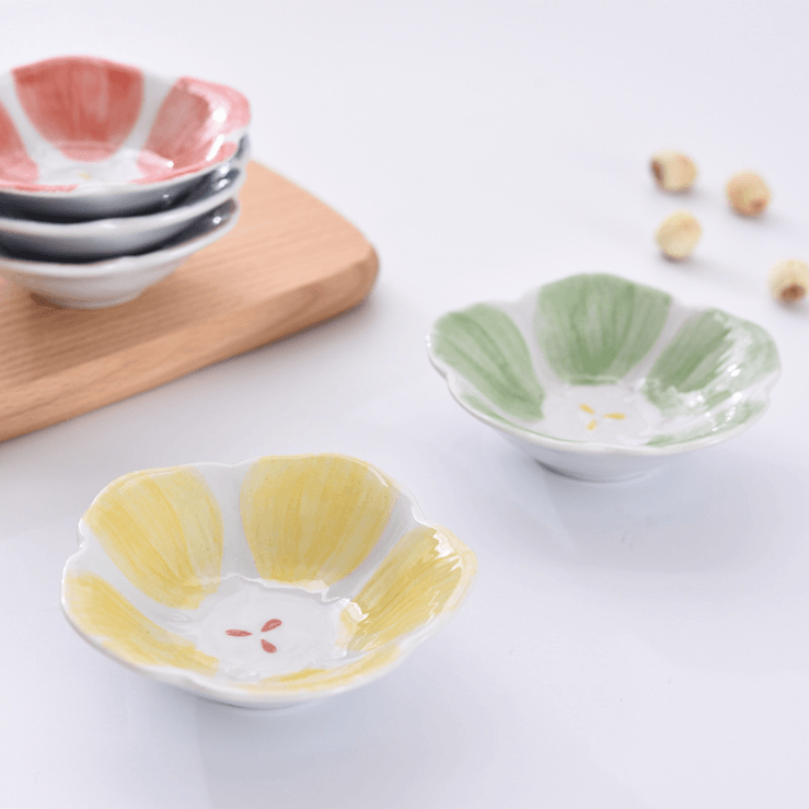 【預購】花花 多用途醬油調味碟 (5入)