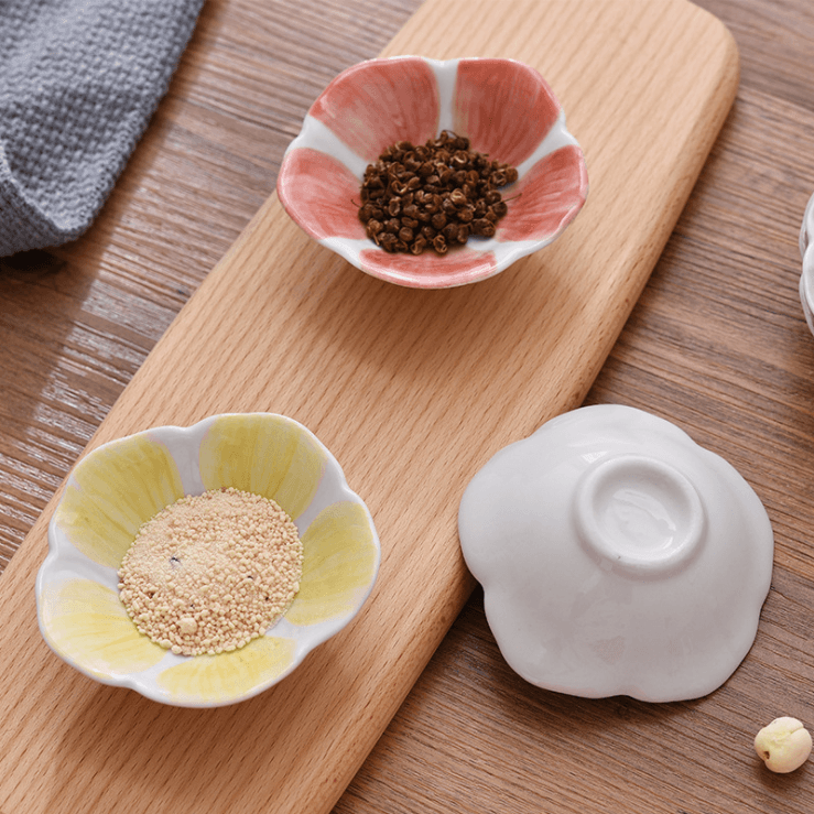 【預購】花花 多用途醬油調味碟 (5入)