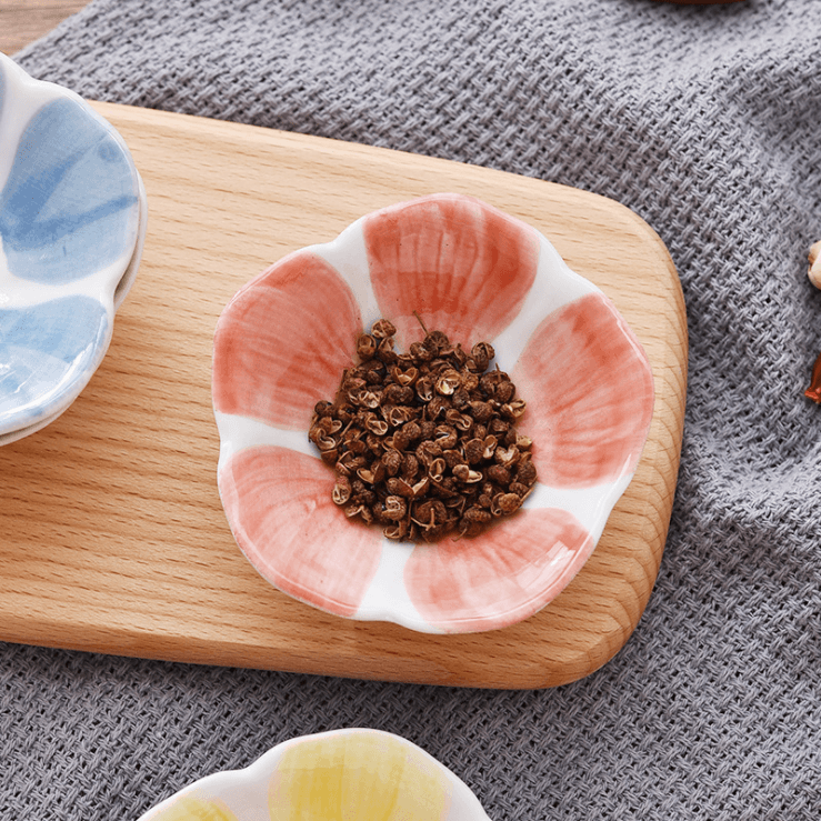 【預購】花花 多用途醬油調味碟 (5入)
