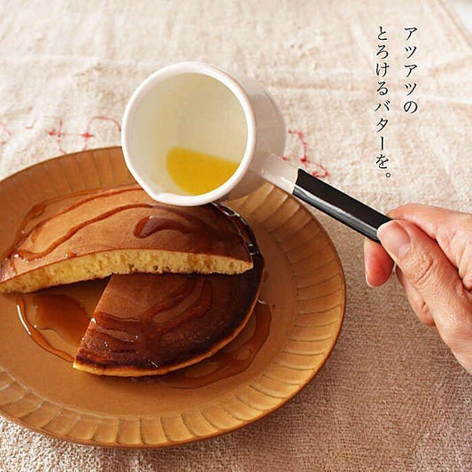 【預購】日本製 野田白琺瑯 搪瓷 加熱牛油巧克力小奶鍋 - Cnjpkitchen ❤️ 🇯🇵日本廚具 家居生活雜貨店