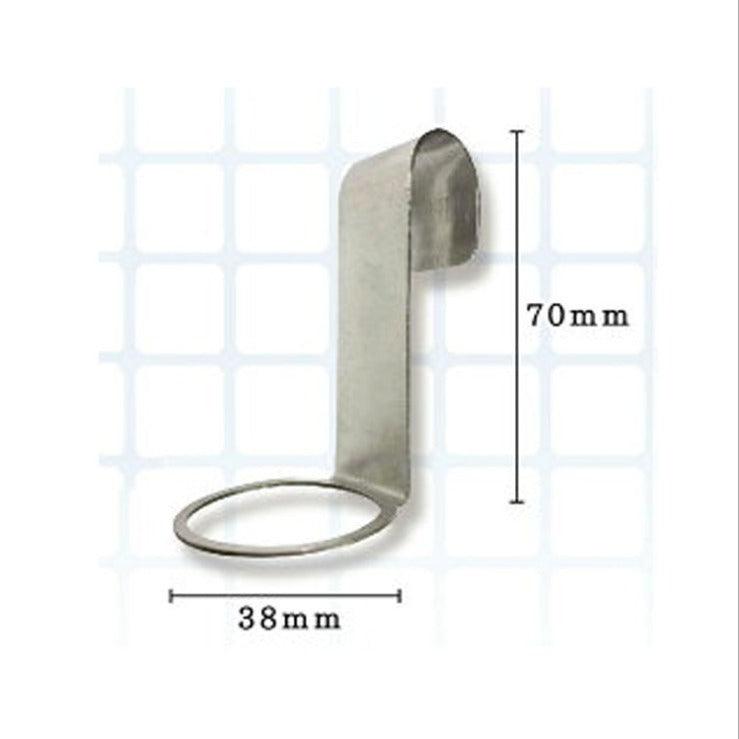 【預購】日本進口 沐浴乳瓶子 整理收納不銹鋼掛鉤 (2入) - Cnjpkitchen ❤️ 🇯🇵日本廚具 家居生活雜貨店