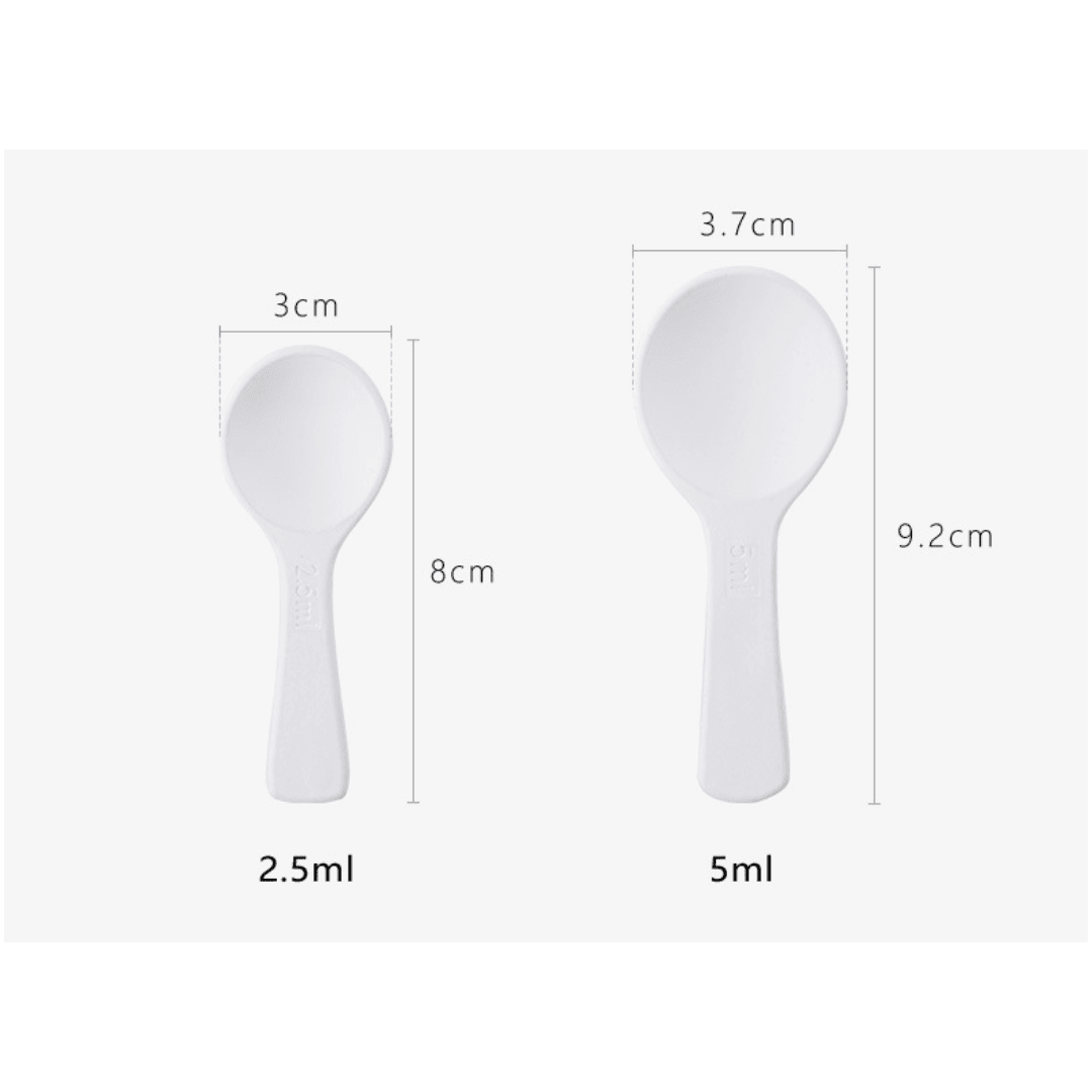 【預購】日本霜山 SHIMOYAMA 吸濕防結塊矽藻土調味料匙勺 (2.5ml + 5ml) - Cnjpkitchen ❤️ 🇯🇵日本廚具 家居生活雜貨店