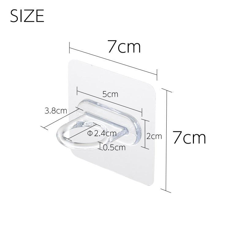【預購】霜山Shimoyama 透明強力粘膠多功能掛鉤 (3入) - Cnjpkitchen ❤️ 🇯🇵日本廚具 家居生活雜貨店