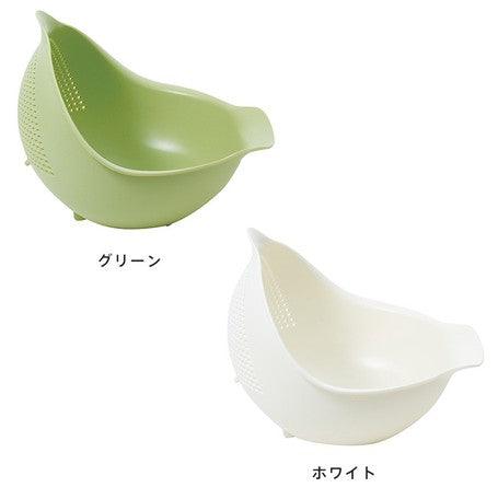 【預購】日本進口 Marna小鳥型 蔬果冷麵瀝水籃 - Cnjpkitchen ❤️ 🇯🇵日本廚具 家居生活雜貨店