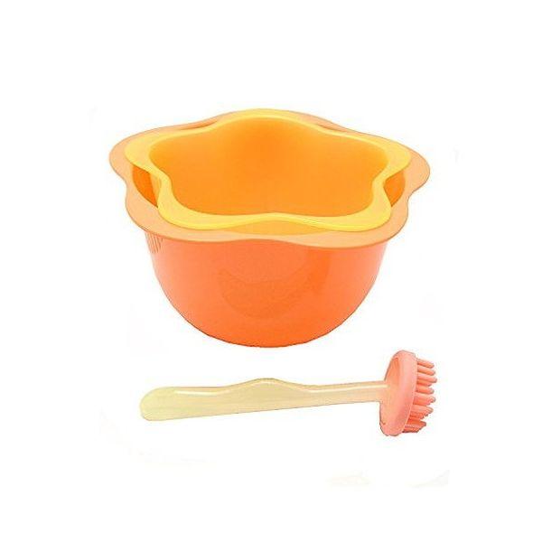 【預購】日本製 川崎 雙層花花 洗菜瀝水籃 - Cnjpkitchen ❤️ 🇯🇵日本廚具 家居生活雜貨店