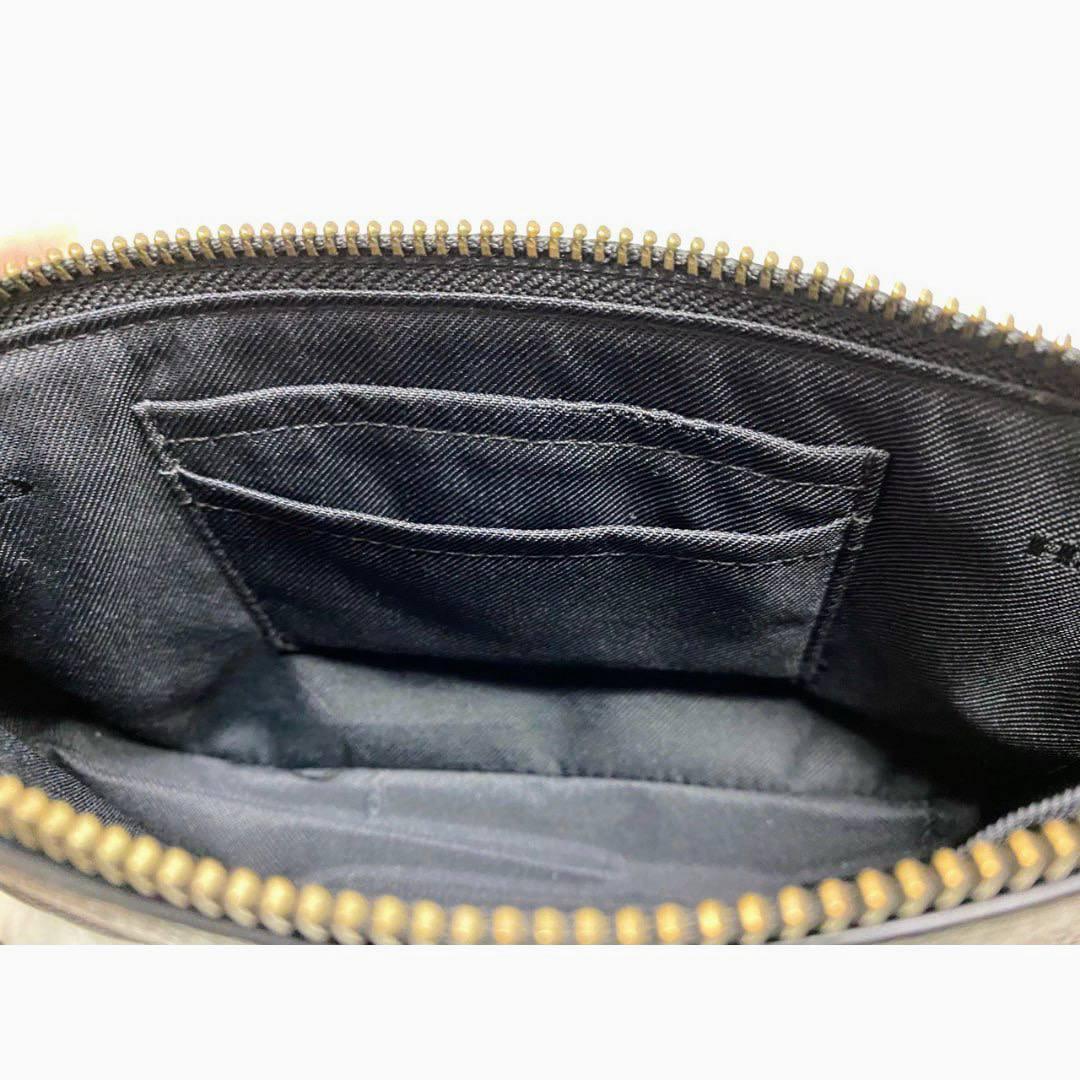 【 In-Stock 】接近未使用 Coach 黑色粒粒鏈帶迷你手拿包 - Cnjpkitchen ❤️ 🇯🇵日本廚具 家居生活雜貨店