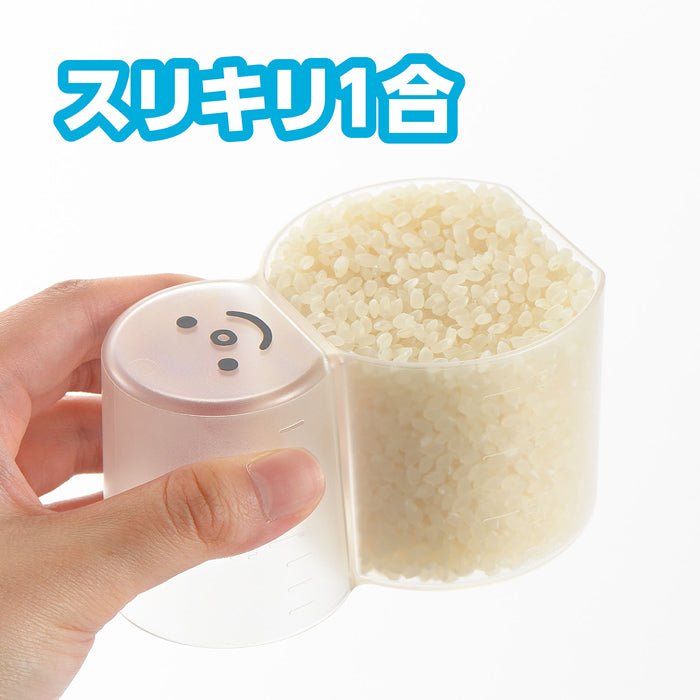 【預購】日本製 AKEBONO 雪人量米杯
