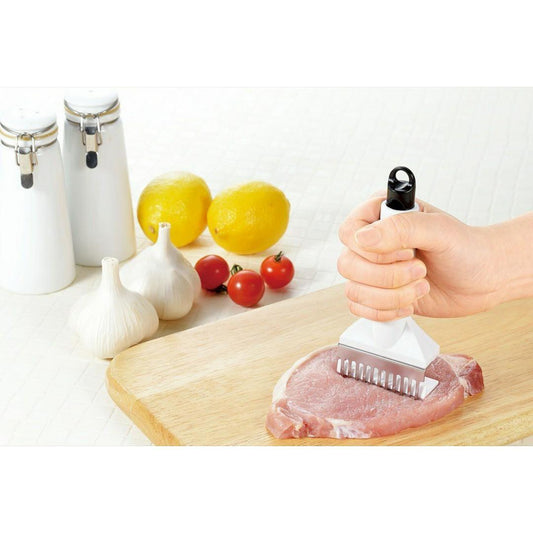 【現貨】 🇯🇵日本製 Shimomura 不銹鋼 去筋鬆肉器 - Cnjpkitchen ❤️ 🇯🇵日本廚具 家居生活雜貨店