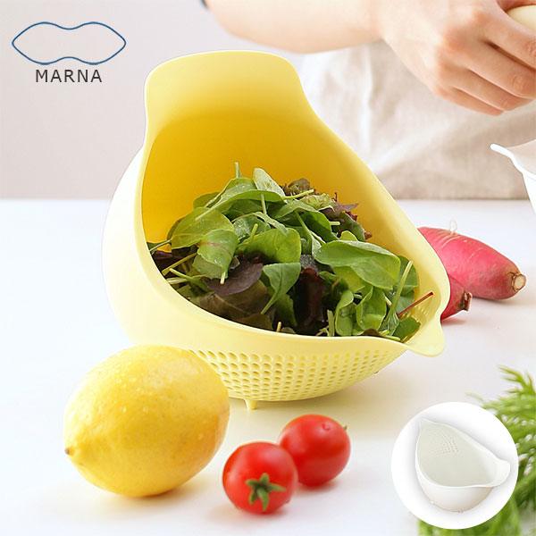 【預購】日本進口 Marna小鳥型 蔬果冷麵瀝水籃 - Cnjpkitchen ❤️ 🇯🇵日本廚具 家居生活雜貨店