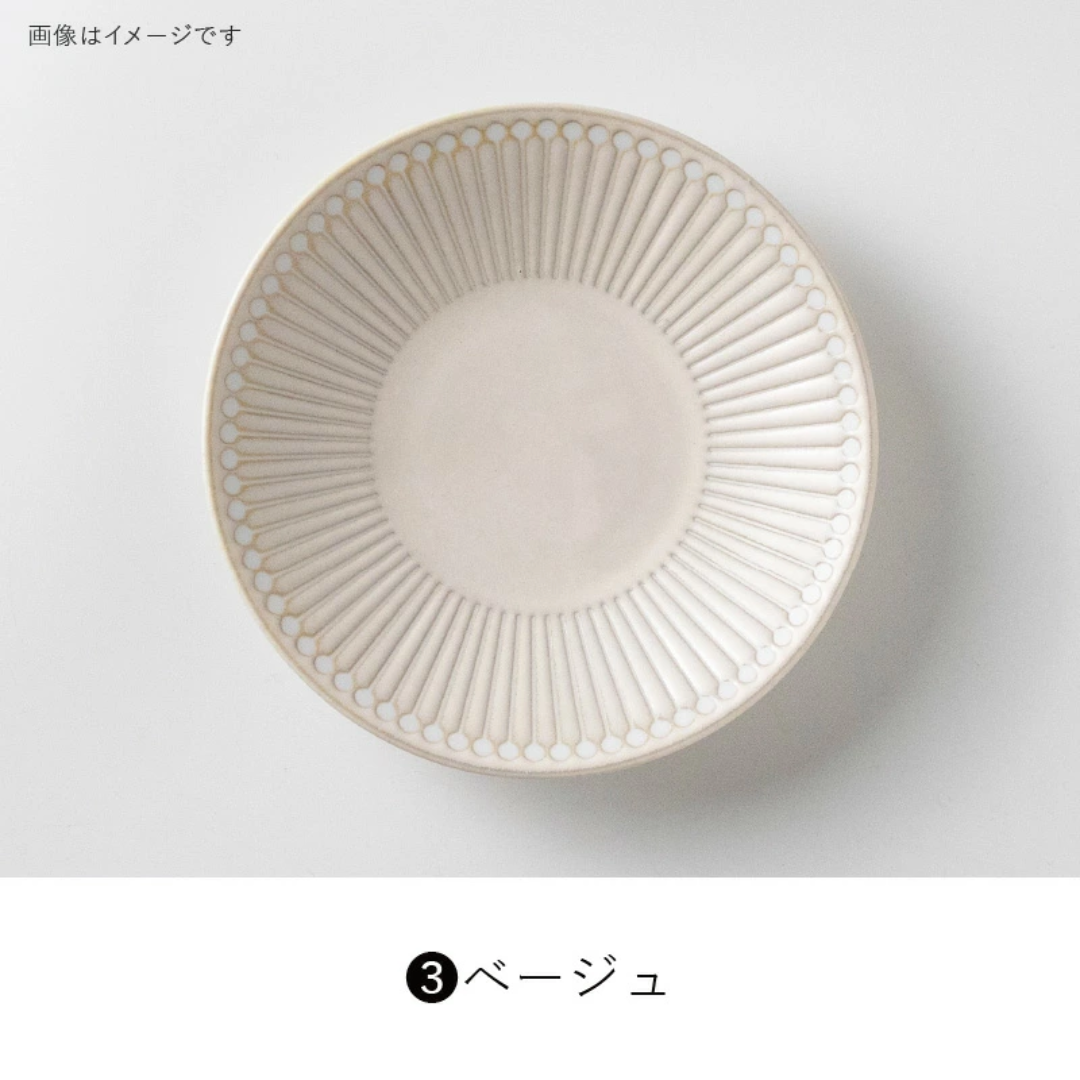 【預購】日本製 Minorutouki Albee系列 美濃燒陶瓷餐盤 (145プレート)
