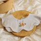 【預購】雙面用 嬰兒 純棉加大吸水動物刺繡口水巾 (自選1套5條/單購)