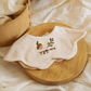 【預購】雙面用 嬰兒 純棉加大吸水動物刺繡口水巾 (自選1套5條/單購)