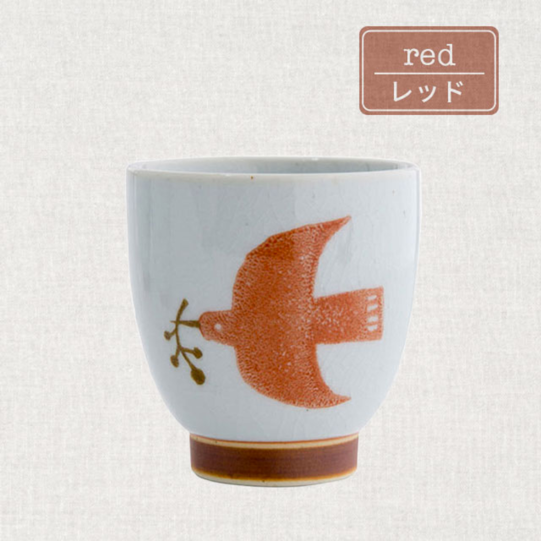 【預購】日本製 北歐風 Kukka Lokki Hasami-yaki 海鷗煎茶杯 / 飯碗