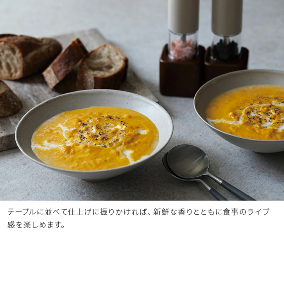 【預購】日本進口 récolte RMM-1 迷你電動鹽胡椒研磨器