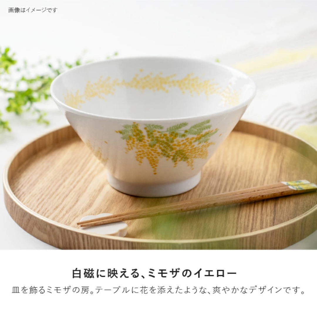 【預購】日本製 Minorutouki mimosa 美濃燒陶瓷拉麵湯碗 / 深餐盤 / 湯匙