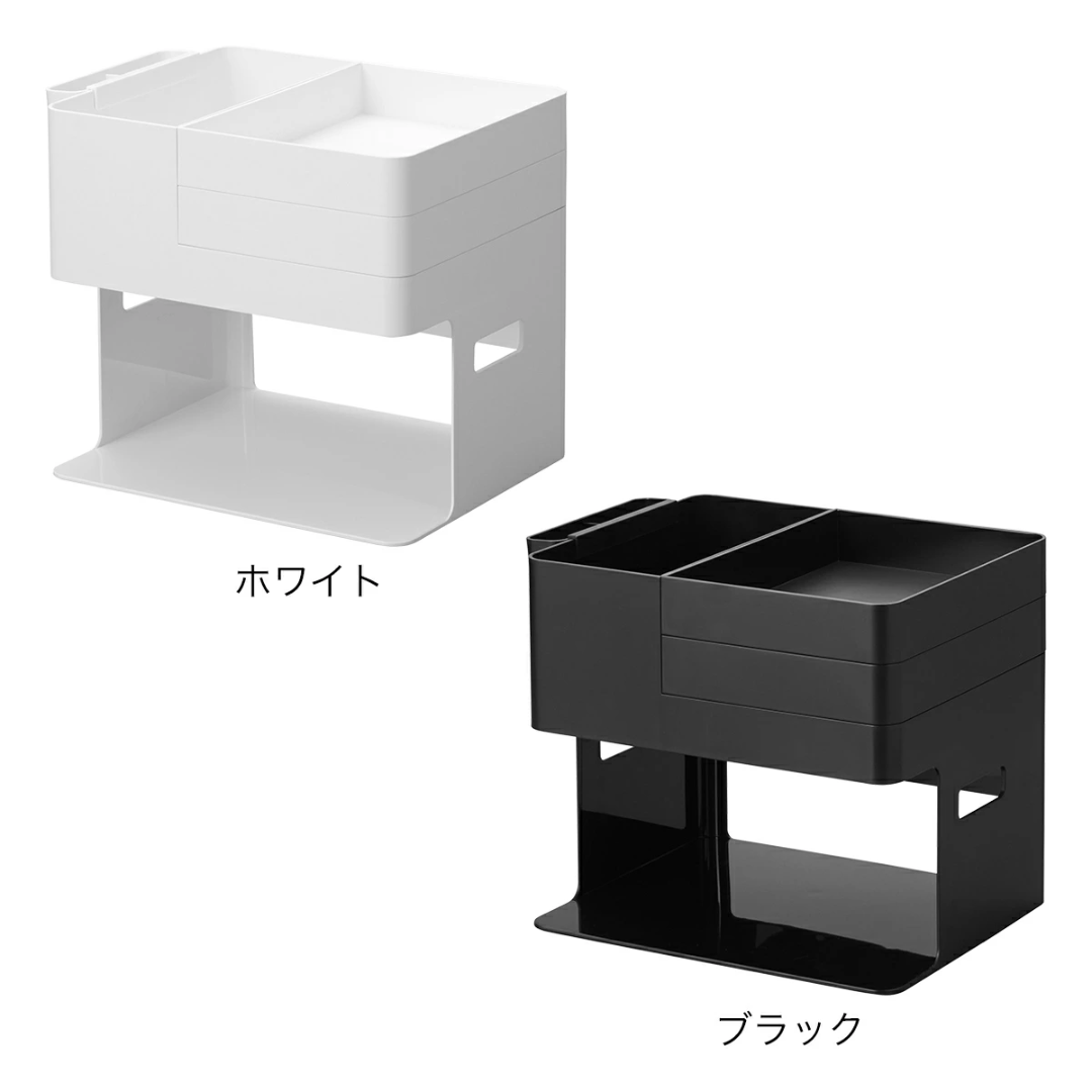 【預購】日本進口 山崎實業 YAMAZAKI 塔式美甲GEL甲用具收納盒