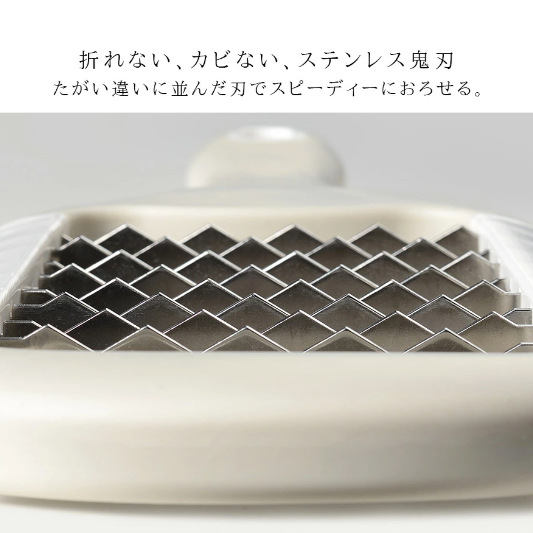 【預購】日本製 Arnest 不鏽鋼蘿蔔磨泥專用刨絲器