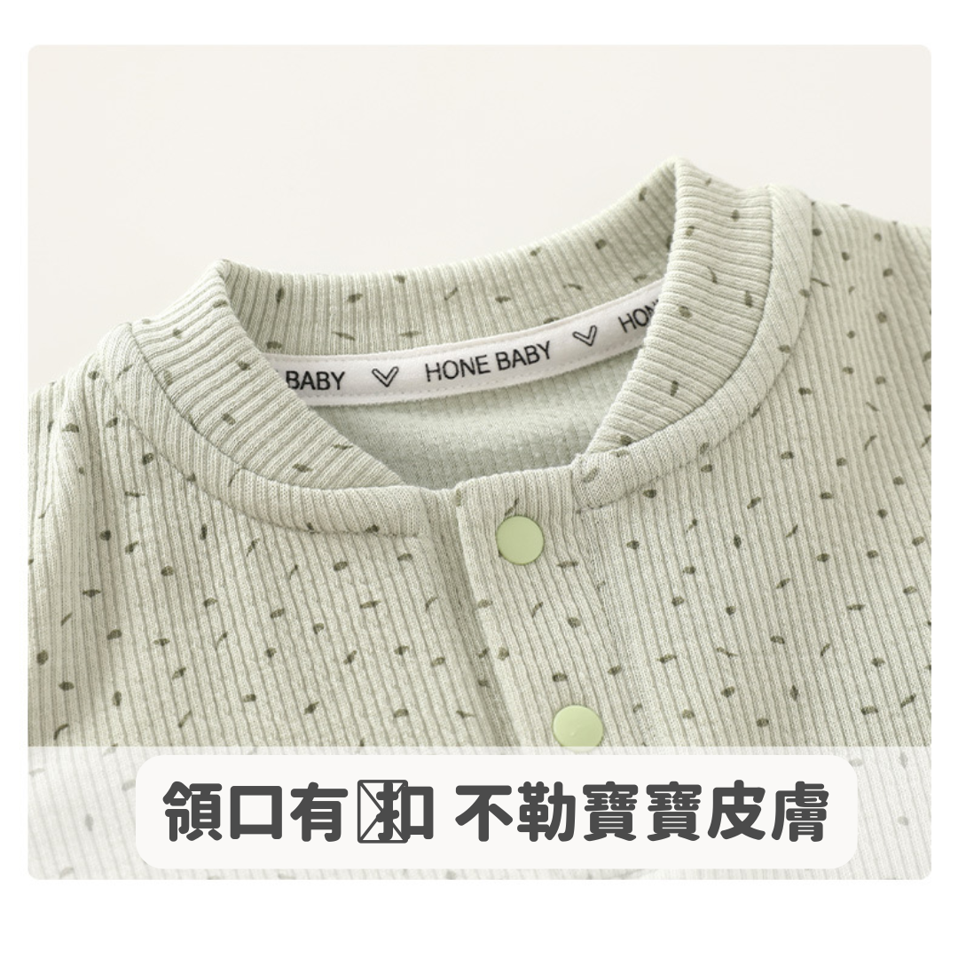 【現貨】冬季嬰兒淡雅無骨連身衣｜秋季舒適爬爬服