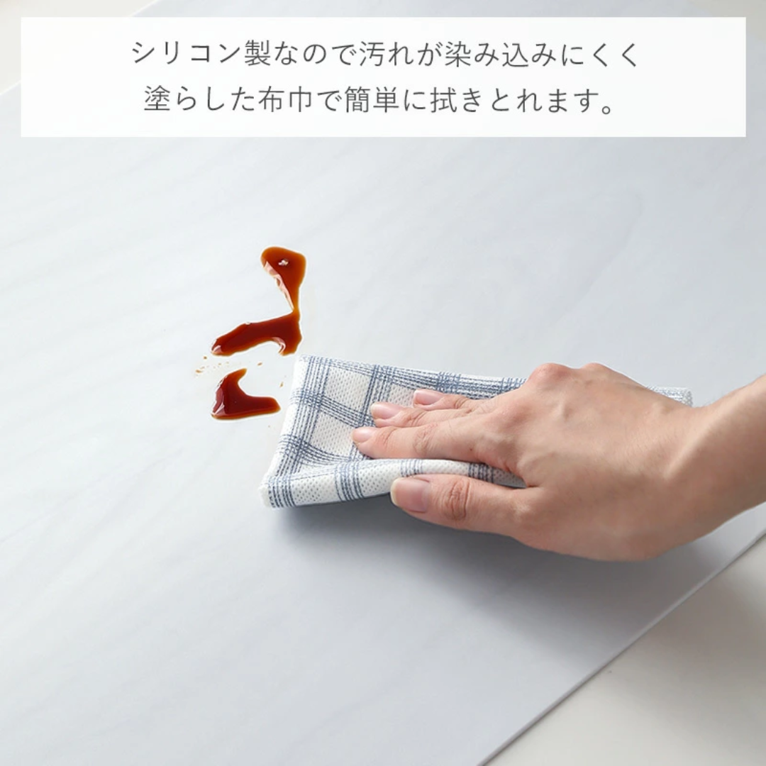 【預購】日本霜山 SHIMOYAMA 大理石紋矽膠防滑隔熱墊