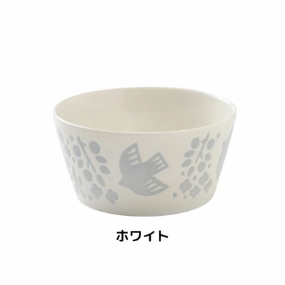 【預購】日本 Minorutouki LINTU 美濃燒 釉下彩 陶瓷小鳥深餐盤 /餐碟 / 餐碗 / 拉麵碗