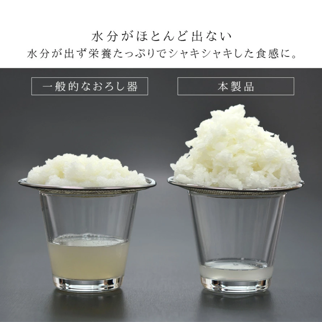 【預購】日本製 Arnest 不鏽鋼蘿蔔磨泥專用刨絲器