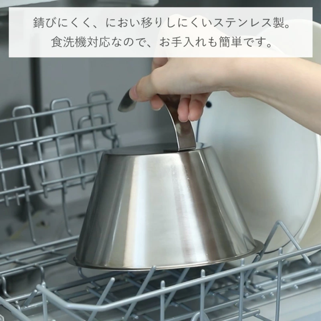 【預購】日本霜山 SHIMOYAMA 蒸氣循環燜烤不鏽鋼鐵板鍋蓋