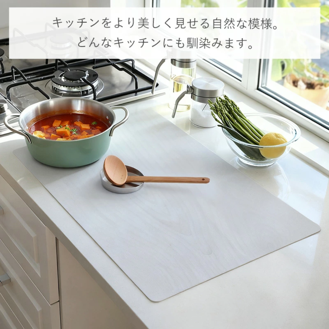 【預購】日本霜山 SHIMOYAMA 大理石紋矽膠防滑隔熱墊