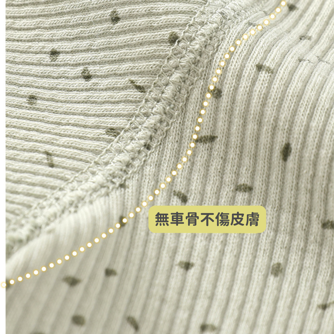 【現貨】冬季嬰兒淡雅無骨連身衣｜秋季舒適爬爬服