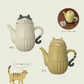 【預購】日本DECOLE Shinogi Cat 貓貓陶瓷茶壺馬克杯 咖啡杯茶杯套裝