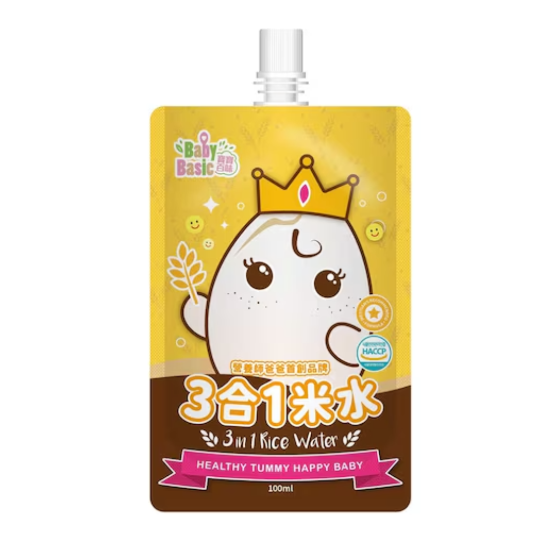 【現貨】嬰兒副食 Baby Basic 寶寶百味｜3合1米水