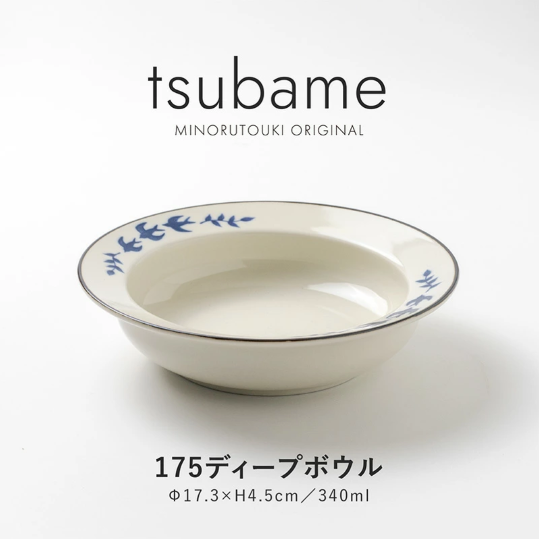 【預購】日本製 Minoru tsubame  燕子美濃燒陶瓷餐盤 / 餐碟