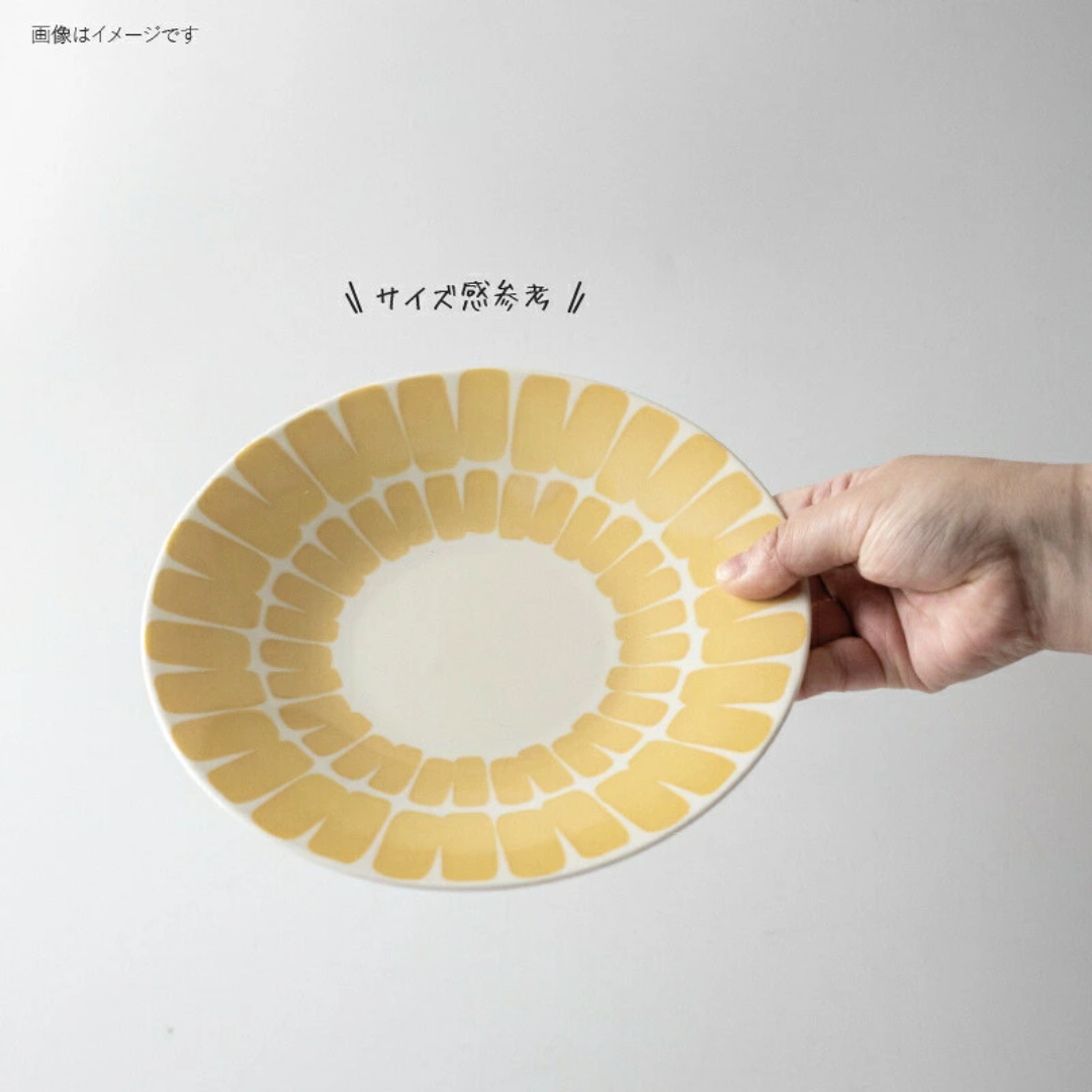 【預購】日本製 Minorutouki amis系列 復古暖黃溫柔感陶瓷餐碟碗杯