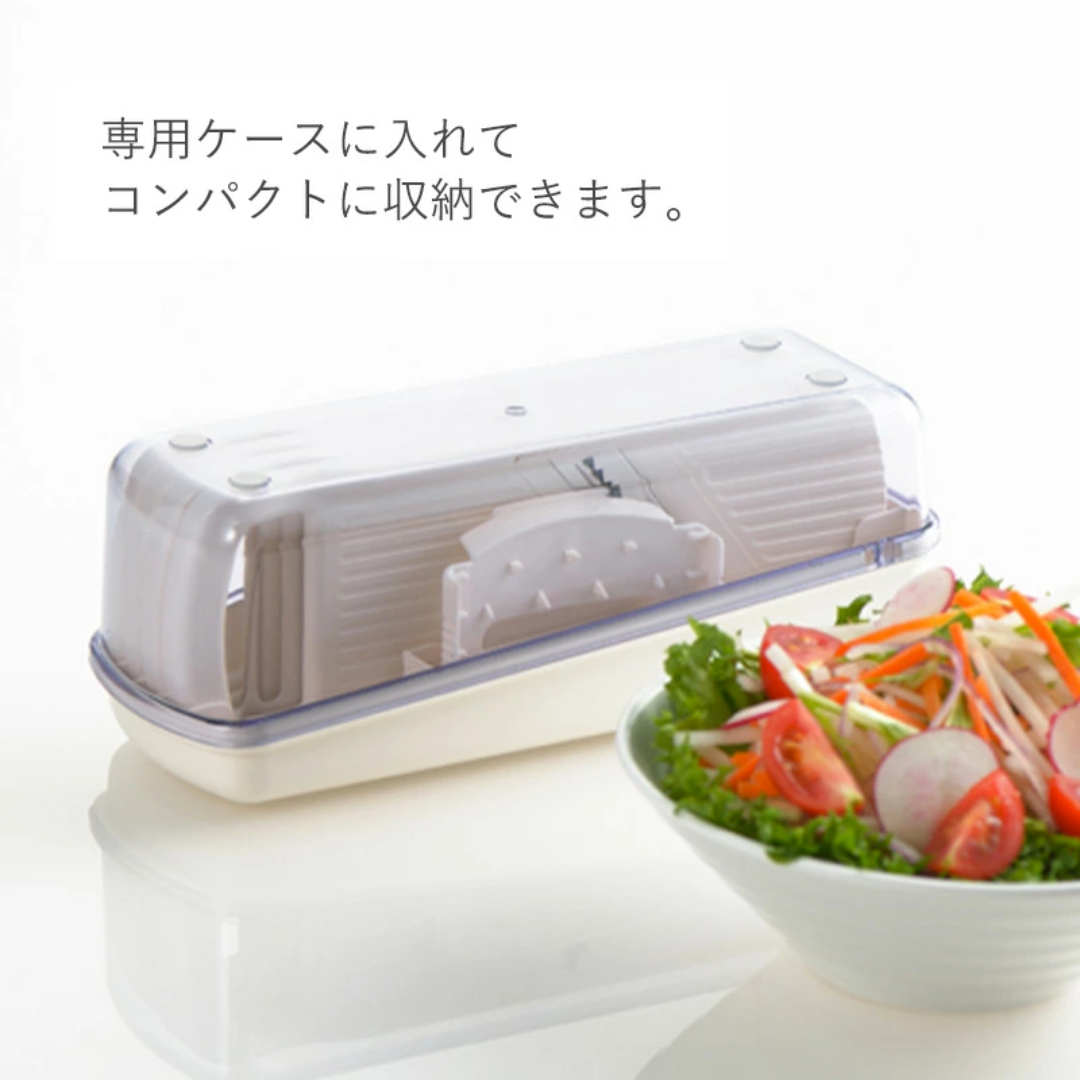 【預購】日本製 Shimomura下村工業 野菜工房 多功能刨絲切片器 4合1套裝